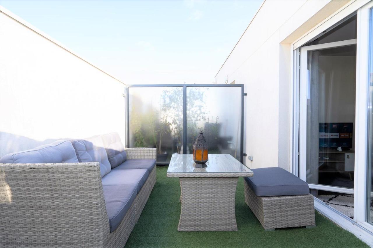 T3-Rare-2 Chambres-Parking Gratuit-2 Terrasses-Netflix-Proche Paris-La Defense Argenteuil Exterior photo